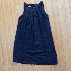 Bellambra 100% linen /cotton detail (tie) made in Italy dress small